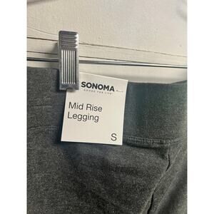 TWO PAIRS of Sonoma Mid-Rise Leggings w/ Tags, Size SMALL